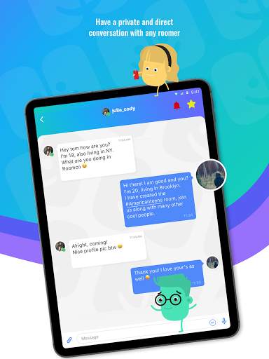 Roomco: chat rooms, date, fun screenshot 10