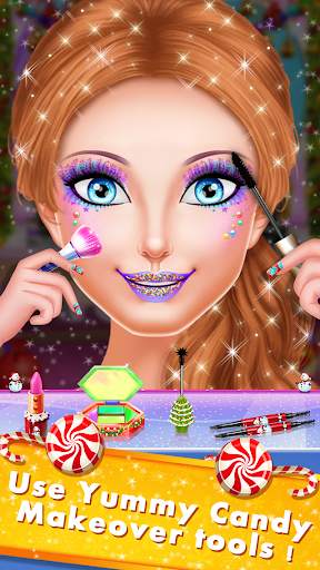 Christmas Candy Beauty Salon : Makeover Game screenshot 2