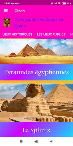 Guide touristique en Egypte screenshot 4