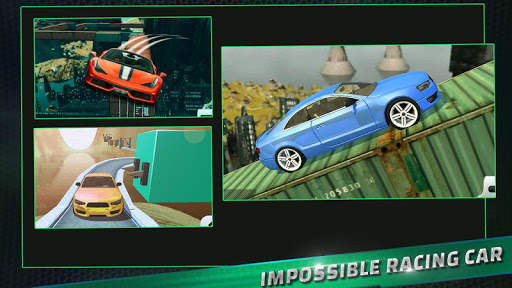 Impossible Car Racing On Amazing Tracks 2018 screenshot 8
