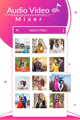 Audio Video Mixer : Add Audio to Video скриншот 2