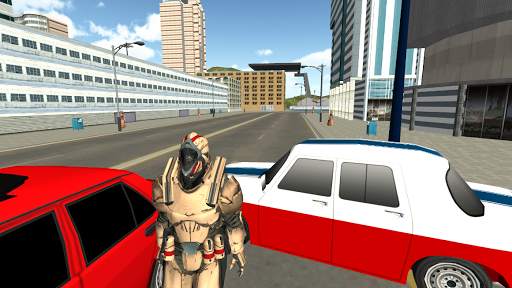 Mutant Hero Car City स्क्रीनशॉट 2