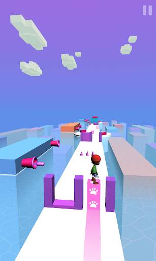 Surfer Boy On Cube 3D screenshot 5