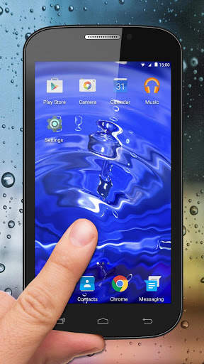 Water Drops Live Wallpaper screenshot 2