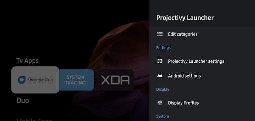 Projectivy Launcher screenshot 3