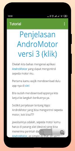 AndroMotor remot kontrol motor dan mobil screenshot 3