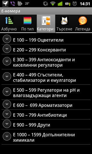 Е-номера (еномера) screenshot 4