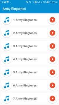 Army ringtones: Military ringtones 2 تصوير الشاشة
