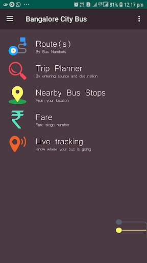 Bangalore City  Bus screenshot 1