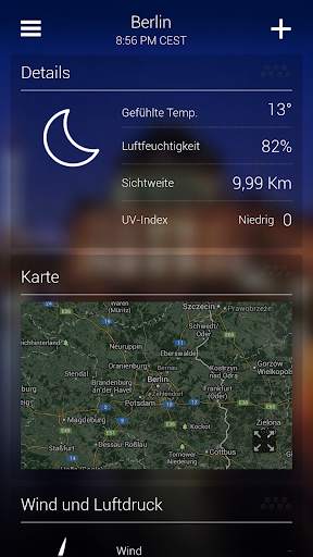 Yahoo Wetter screenshot 3