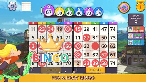Bingo Quest - Multiplayer Bing screenshot 1