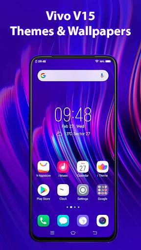 Theme launcher for vivo y15 screenshot 1