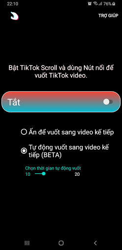 Tự động chạy video TikTok - Tik Tok Scroll screenshot 1