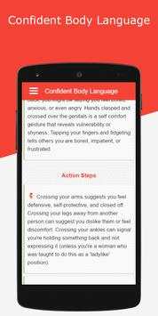 Confident Body Language 3 تصوير الشاشة