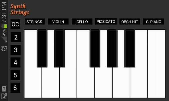 Synth Strings screenshot 1