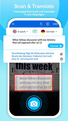 Photo Translator all Language screenshot 1