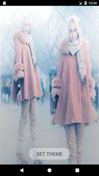 Tema Wanita Hijab Muslimah Animasi screenshot 2