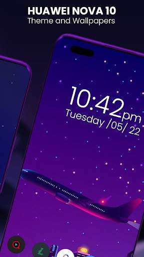 Huawei Nova 10 Launcher: Theme 3 تصوير الشاشة