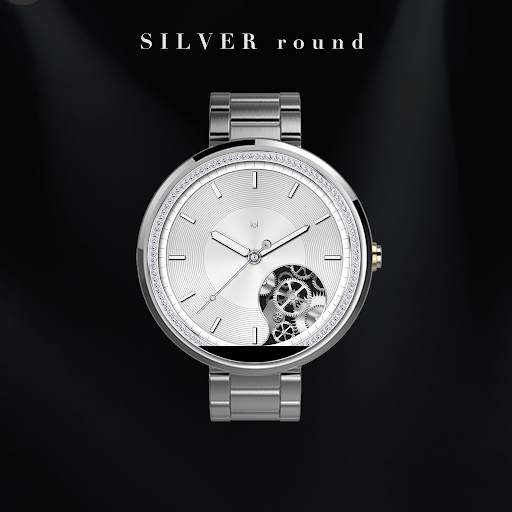 Silver Watch Face for Women screenshot 1