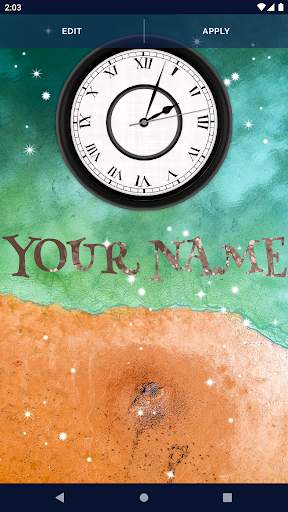 Analog Clock Live Wallpaper screenshot 2