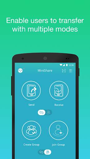 MiniShare - Mini Size File Transfer App screenshot 1