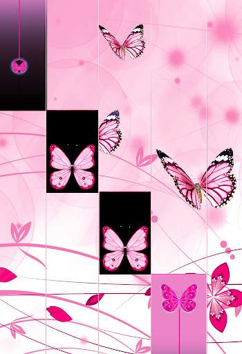 Piano Tiles Pink Butterfly 2019 screenshot 2