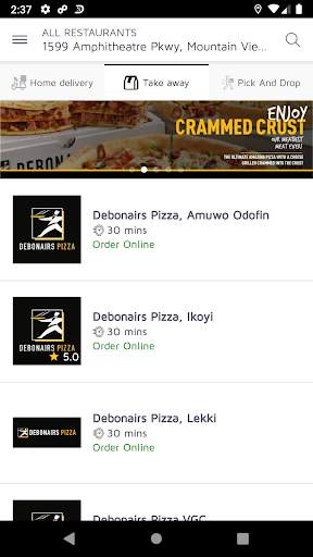 Debonairs Pizza Nigeria screenshot 2