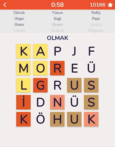 Kelime Oyunu : Sözcük Bulmaca screenshot 8