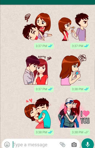 Urdu Bollywood Romantic Funny Sticker for whatsapp screenshot 5