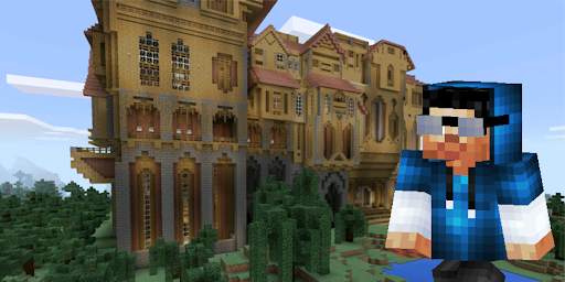 Herobrine Mansion Map for Minecraft PE screenshot 3