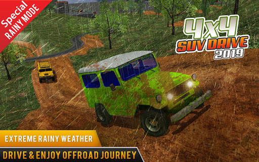 Offroad Jeep Truck Driving: Jeep Racing Games 2019 screenshot 4