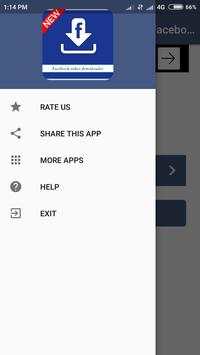 Instant hd video downloader for facebook screenshot 1