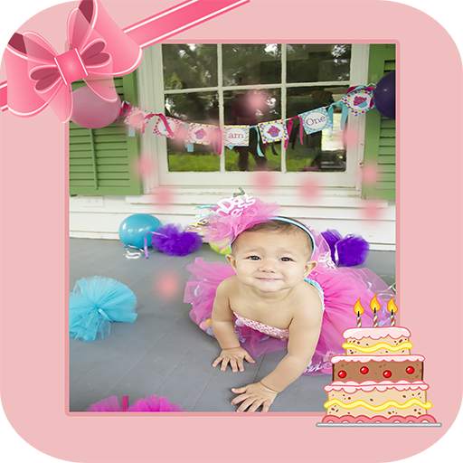 Kids Birthday Photo Frames For Girls 1.5