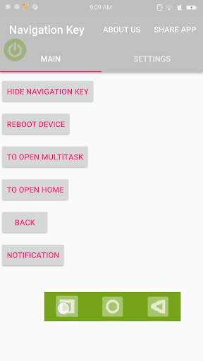 Navigation Key screenshot 2