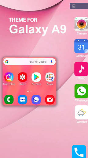Launcher Themes for Galaxy A9 screenshot 2