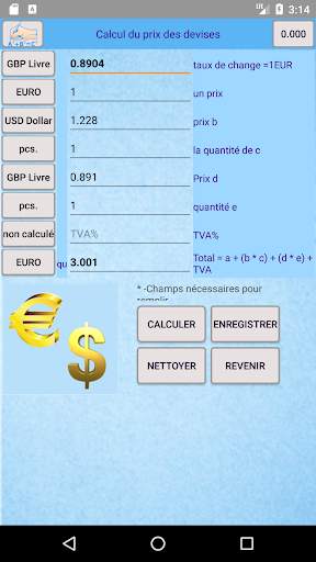 Formules Calculs Unités "sous la Main" screenshot 8