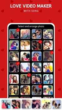 Love MV Master Video Maker with Song 1 تصوير الشاشة