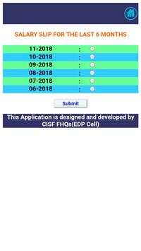 cisf m power app : payslip , salary , leave info screenshot 3