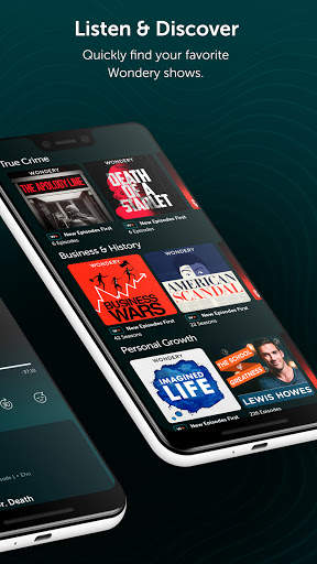 Wondery - Premium Podcast App screenshot 2