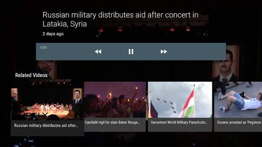 RT News for TV 3 تصوير الشاشة