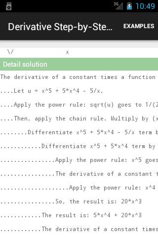 OLD Derivative Calc [see new in description below] скриншот 4