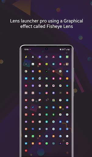 Lens launcher - 3d launcher &  screenshot 1