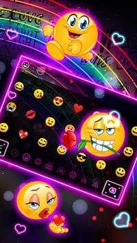 Neon Lights Keyboard screenshot 3