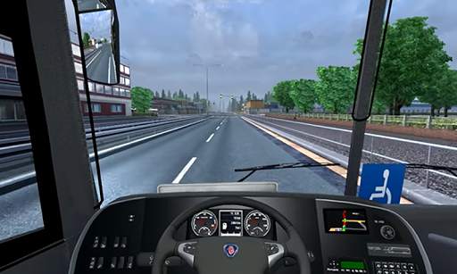 Heavy Euro Bus Simulator 2 скриншот 2