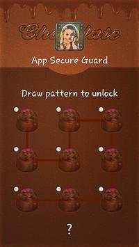 App Lock - Chocolate Theme screenshot 3