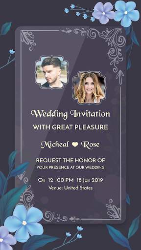 Wedding Card Maker: Digital Invitation Card Maker screenshot 2