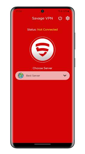 SAVAGE VPN – FAST & UNLIMITED screenshot 1