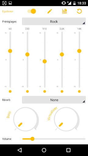 PlayerPro Skin Flatty Yellow screenshot 3