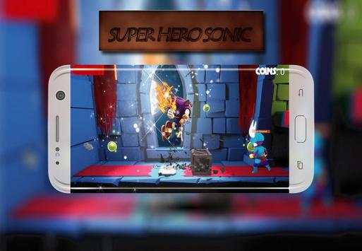 Hero Sonic fighter screenshot 1