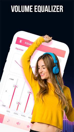 Volume Booster and Equalizer MP3 Music Player screenshot 2